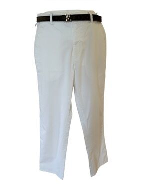 Dondup White Ankle Pants